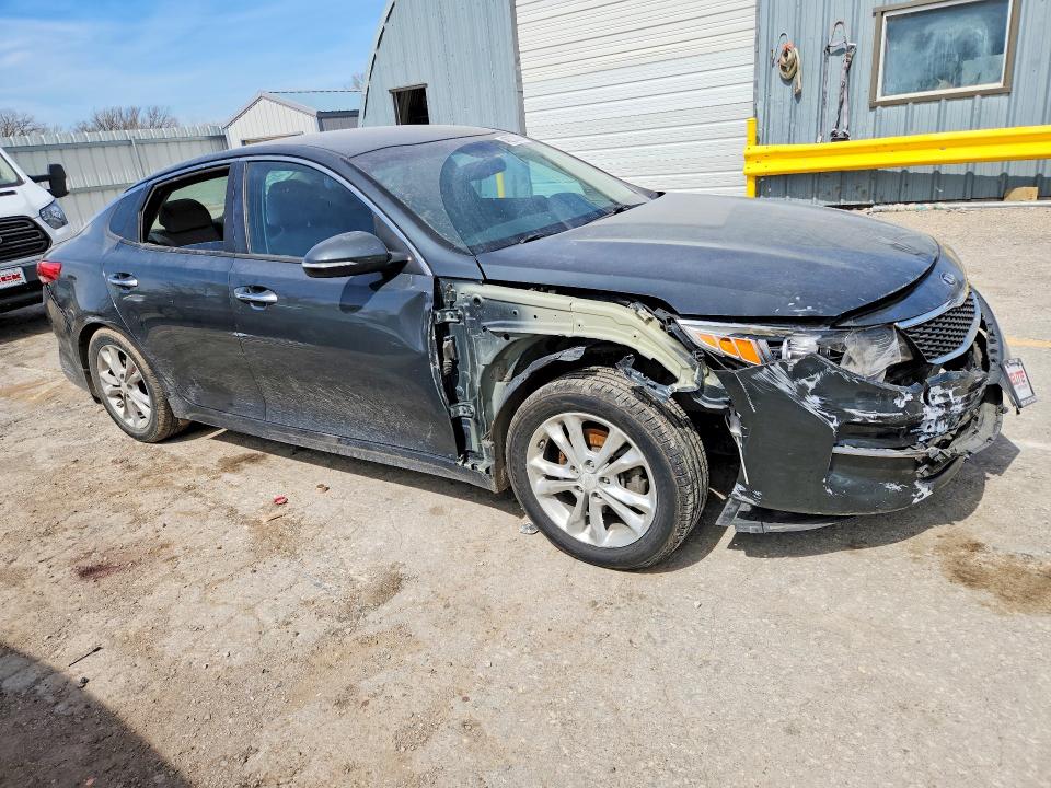 2016 Kia Optima VIN KNAGT4L33G5072985 COPART salvage auction — REAR END, Ks - Cert Of Title-Salvage, sold $875 on 2026-07-15 (photo 4)