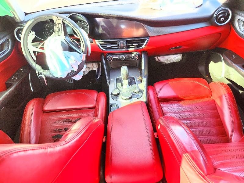 2019 Alfa romeo Giulia VIN ZARFAMBN8K7612888 COPART salvage auction — FRONT END, Salvage Title, sold $350 on 2026-08-21 (photo 8)