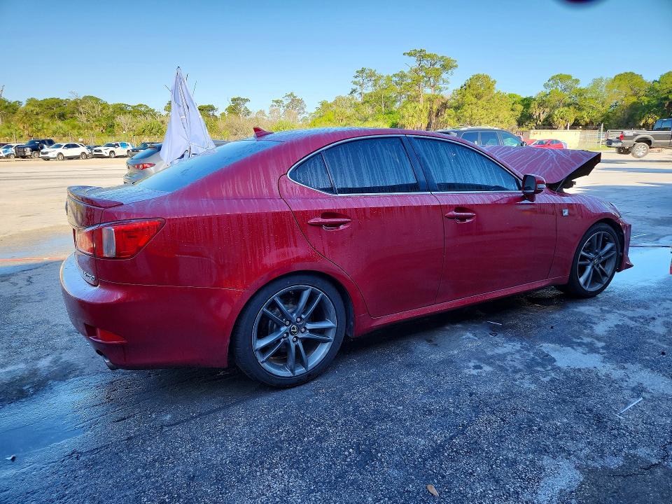 2011 Lexus Is 250 VIN JTHBF5C24B5154264 COPART salvage auction — FRONT END, Fl - Cert Of Title Slvg Rebuildable, sold $250 on 2026-07-22 (photo 3)