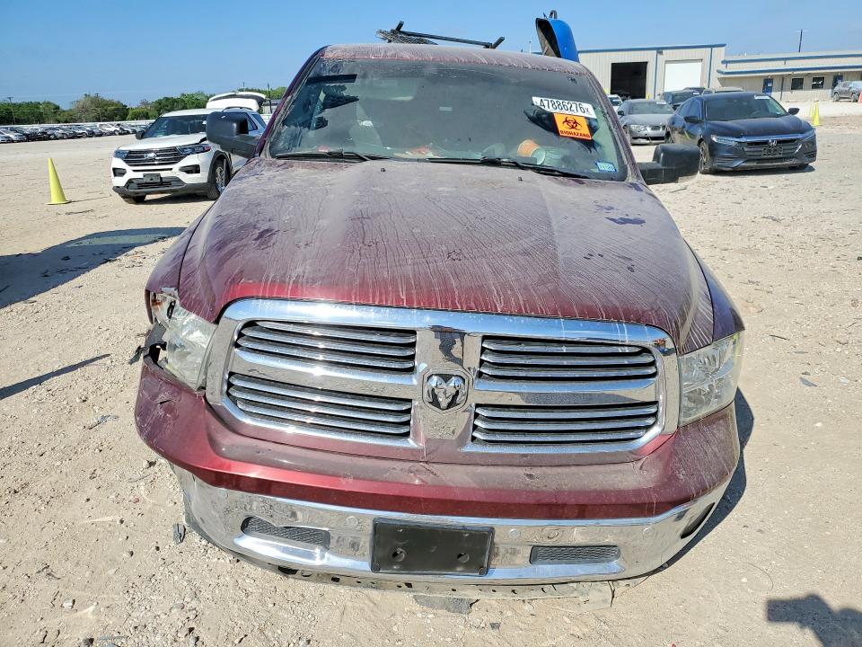 2019 Ram 1500 VIN 1C6RR6LT7KS512696 COPART salvage auction — FRONT END, Tx - Salvage Vehicle Title, sold $4,500 on 2026-07-02 (photo 5)