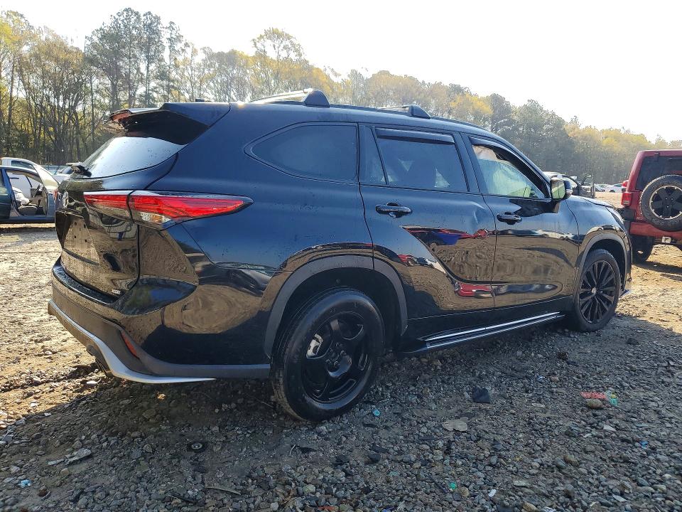 2023 Toyota Highlander VIN 5TDKDRAH4PS023715 COPART salvage auction — FRONT END, Ga - Cert Of Title-Salvage, sold $20,400 on 2026-07-31 (photo 3)