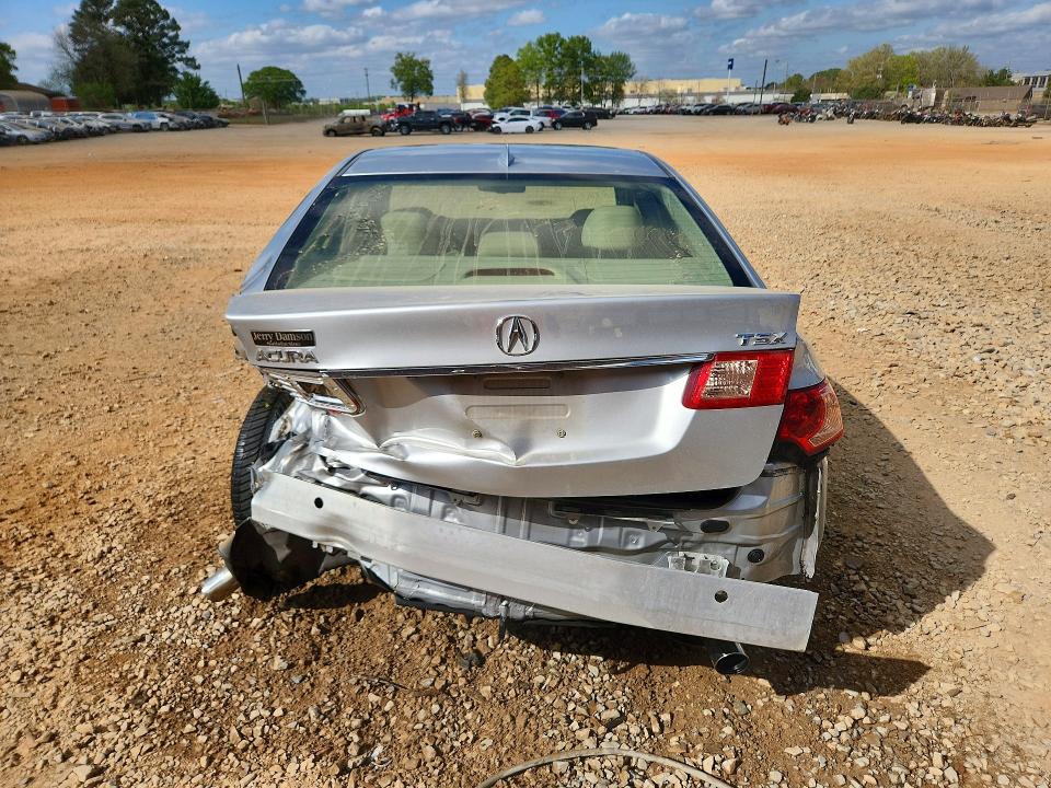 2012 Acura Tsx VIN JH4CU2F63CC019233 COPART salvage auction — REAR END, AL - CERT OF TITLE-SALVAGE TITLE, sold $875 on 2026-07-08 (photo 6)