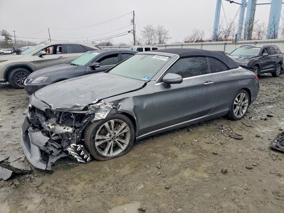 2019 Mercedes-benz C-klasse VIN WDDWK8EBXKF782567 COPART salvage auction — FRONT END, Nj - Cert Of Title-Salvage, sold $5,900 on 2026-07-29 (photo 1)