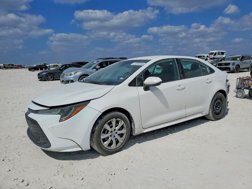 2020 Toyota Corolla VIN 5YFEPRAE0LP096884 COPART salvage auction — REAR END, Tx - Salvage Vehicle Title, sold $5,200 on 2026-07-02 (photo 1)