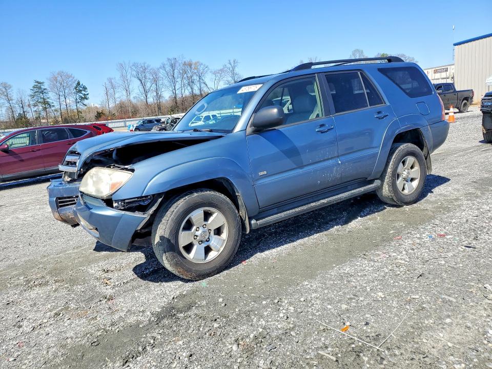 2005 Toyota 4runner VIN JTEZU14R850049217 COPART salvage auction — FRONT END, Sc - Cert Of Title-Salvage, sold $2,550 on 2026-07-08 (photo 1)