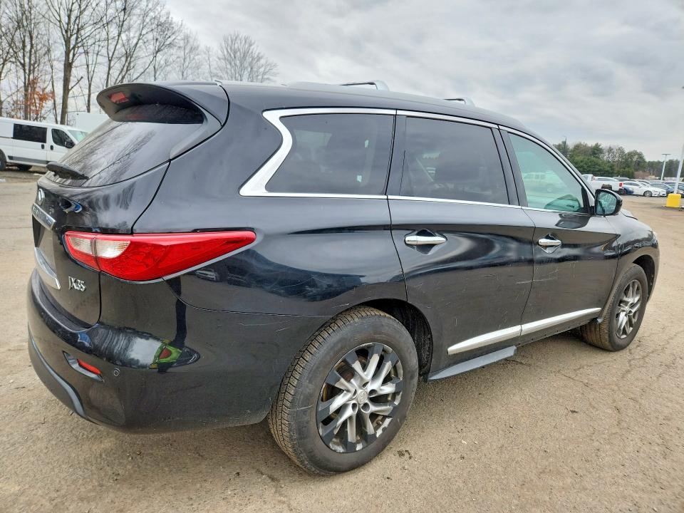 2013 Infiniti Jx VIN 5N1AL0MM2DC345846 COPART salvage auction — REAR END, CT - CERT OF TITLE-SALVAGE, sold $475 on 2026-07-02 (photo 3)
