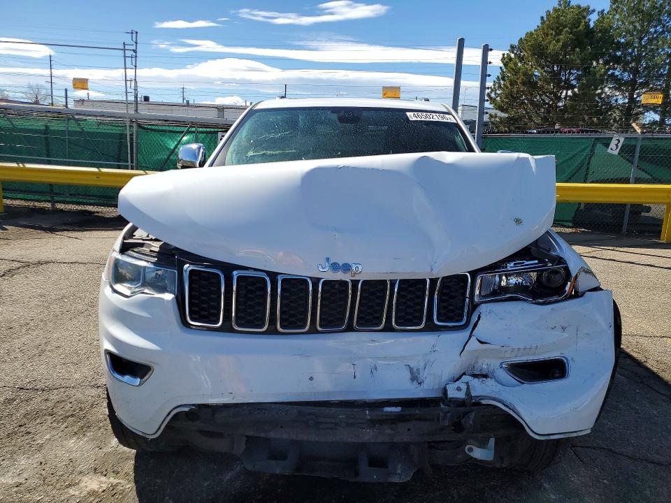2017 Jeep Cherokee VIN 1C4RJFBG4HC792455 COPART salvage auction — FRONT END, Co - Public - Salvage Title, sold $2,600 on 2026-07-04 (photo 5)