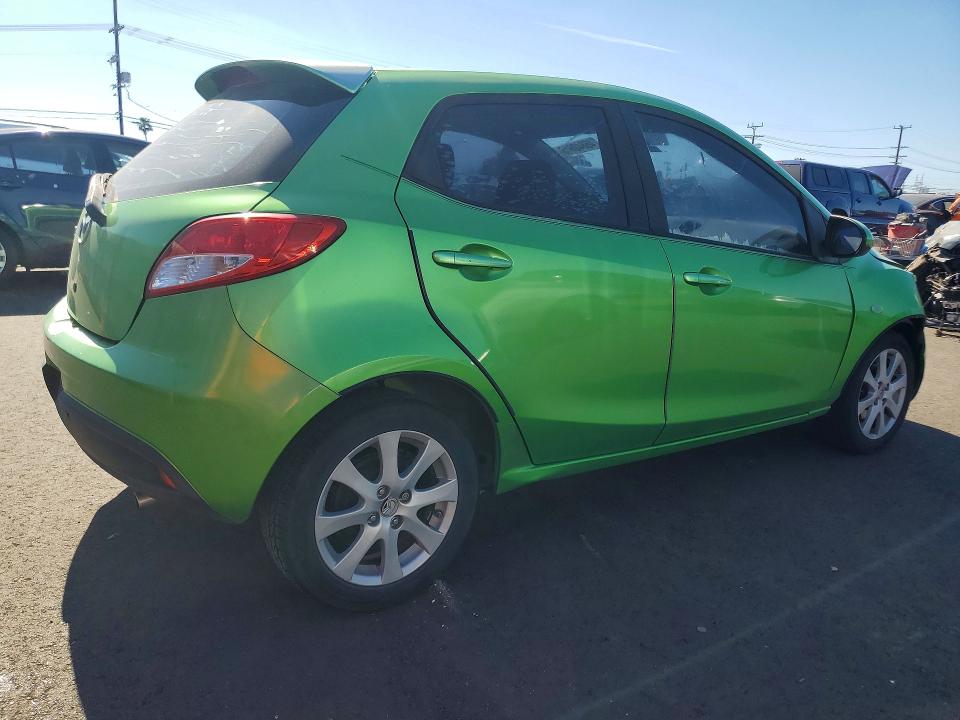 2012 Mazda 2 VIN JM1DE1LZ5C0139239 COPART salvage auction — FRONT END, Id - Salvage Certificate Of Title, sold $900 on 2026-07-06 (photo 3)