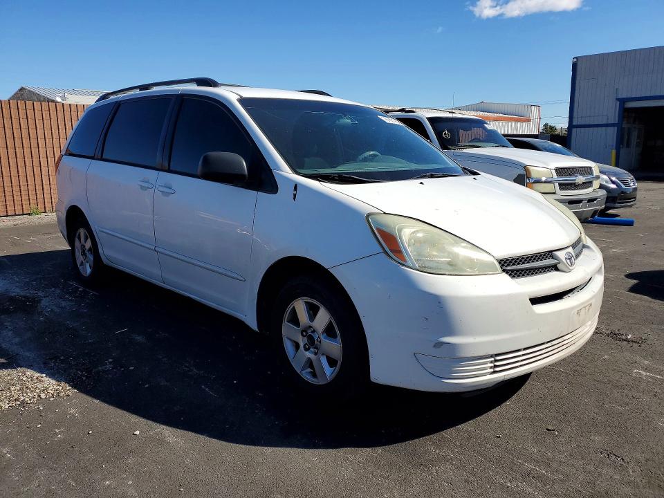 2004 Toyota Sienna VIN 5TDZA23C64S208246 COPART salvage auction — SIDE, NV - SALVAGE TITLE, sold $550 on 2026-07-20 (photo 4)