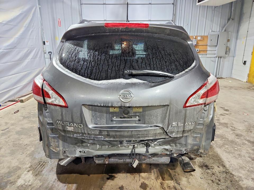 2014 Nissan Murano VIN JN8AZ1MW3EW527862 COPART salvage auction — SIDE, NH - CERT OF TITLE-SALVAGE, sold $425 on 2026-07-02 (photo 6)