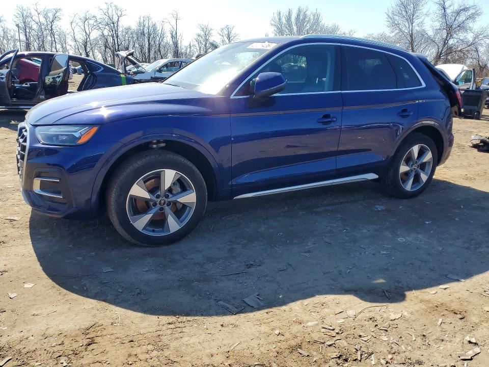 2023 Audi Q5 VIN WA1BBAFY8P2084812 COPART salvage auction — REAR END, Id - Salvage Certificate Of Title, sold $13,600 on 2026-07-14 (photo 1)