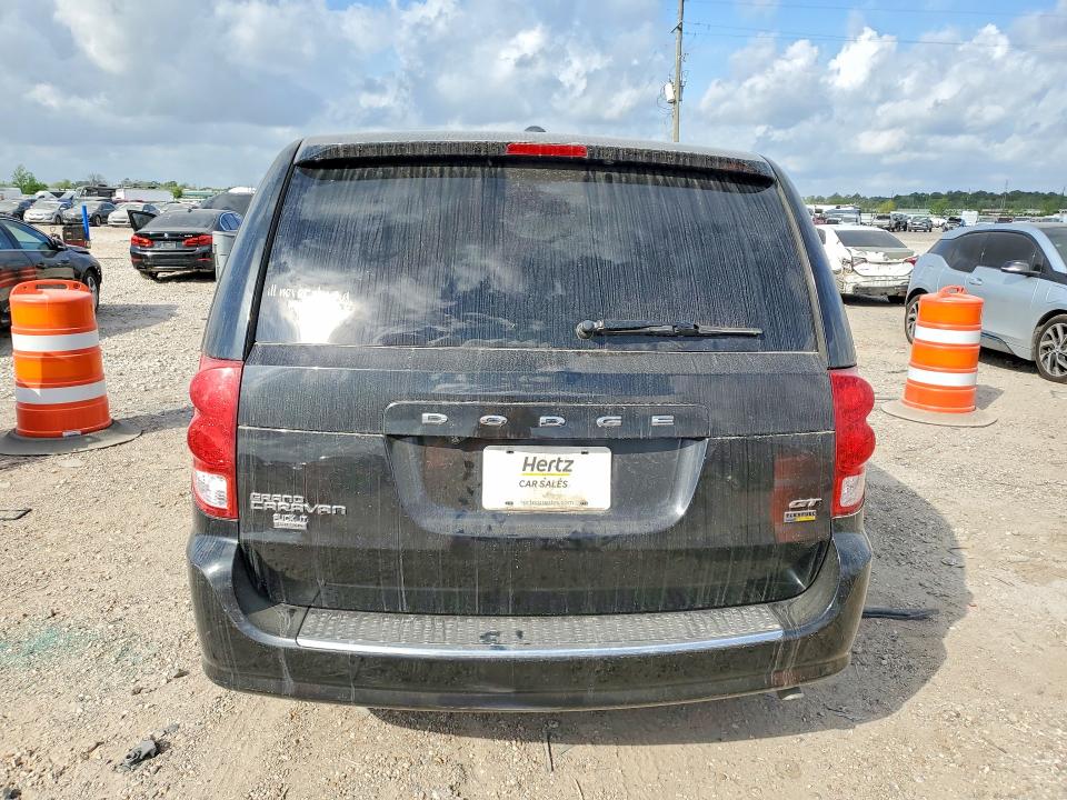 2019 Dodge Grand caravan VIN 2C4RDGEG7KR670745 COPART salvage auction — FRONT END, Tx - Nonrepairable Title, sold $725 on 2026-07-09 (photo 6)