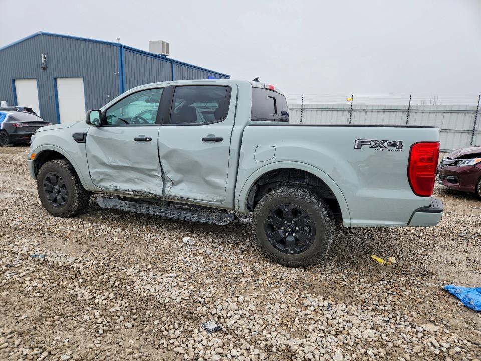 2021 Ford Ranger VIN 1FTER4FH1MLE03151 COPART salvage auction — SIDE, UT - SALVAGE CERTIFICATE, sold $12,500 on 2026-07-02 (photo 2)