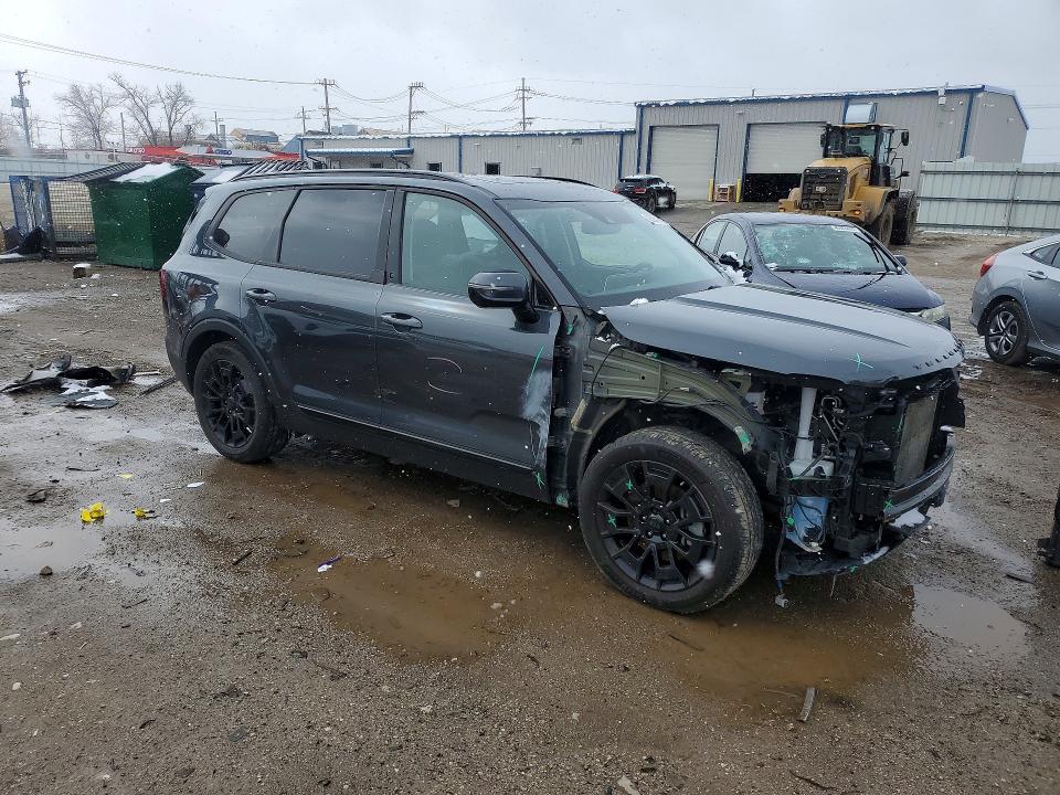 2021 Kia Telluride VIN 5XYP5DHC6MG189632 COPART salvage auction — FRONT END, Wv - Salvage Certificate, sold $6,000 on 2026-07-22 (photo 4)