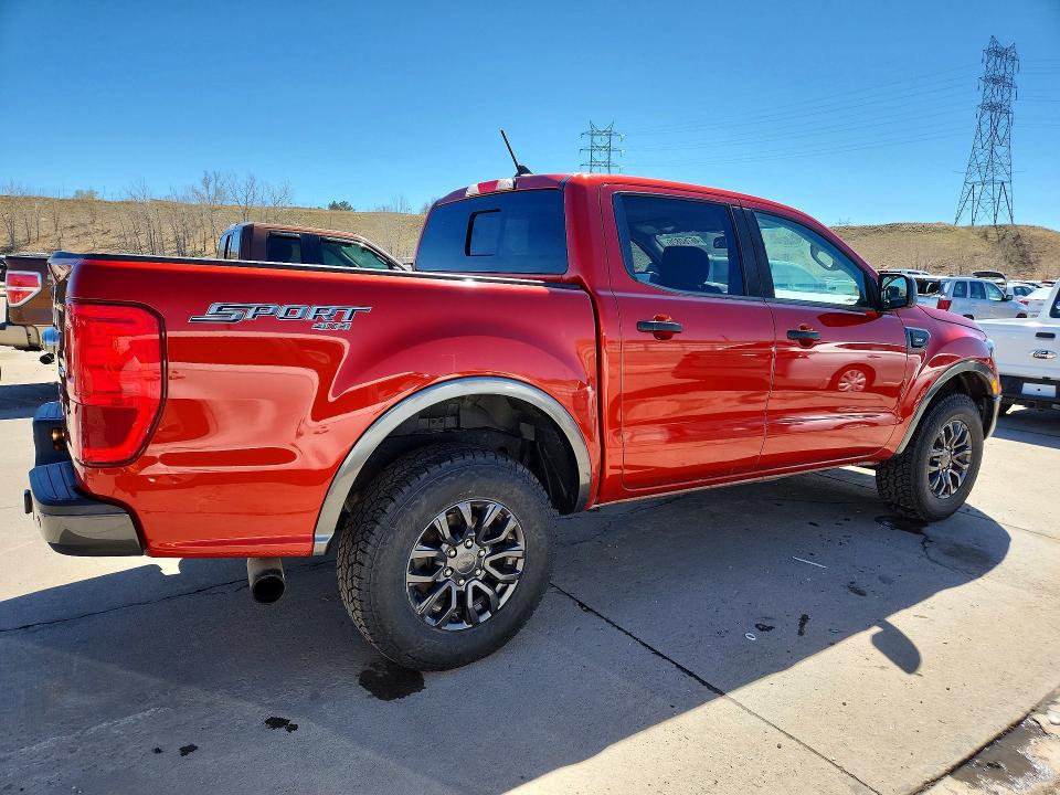 2019 Ford Ranger VIN 1FTER4FH9KLA64569 COPART salvage auction — SIDE, Co - Public - Salvage Title, sold $9,800 on 2026-07-27 (photo 3)