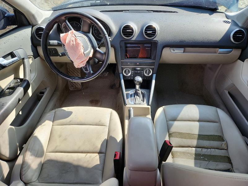 2012 Audi A3 VIN WAUBJAFM0CA089652 COPART salvage auction — FRONT END, De - Salvage Certificate, sold $325 on 2026-07-21 (photo 8)