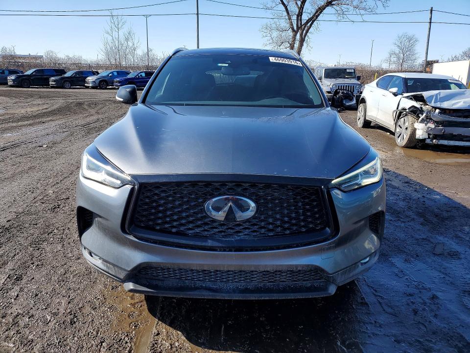 2022 Infiniti Qx50 VIN 3PCAJ5BB0NF106602 COPART salvage auction — SIDE, Qc - Gravement Accidente, sold $8,900 on 2026-07-07 (photo 5)