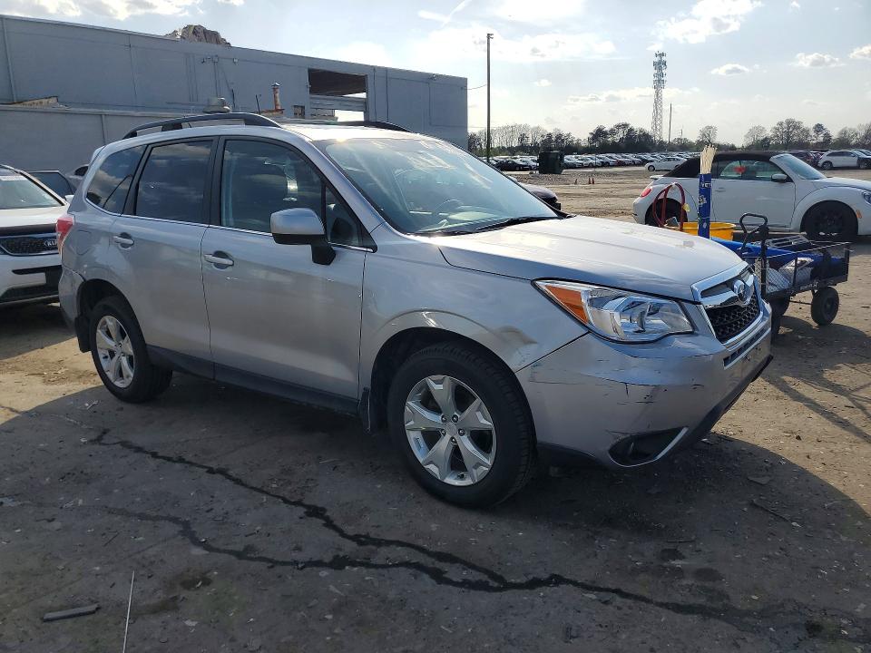 2014 Subaru Forester VIN JF2SJAHC7EH422660 COPART salvage auction — FRONT END, Va - Certificate Of Title, sold $2,300 on 2026-07-26 (photo 4)