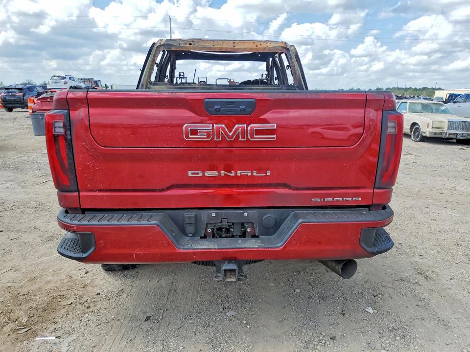 2024 Gmc SIERRA VIN 1GT49REY7RF464195 COPART salvage auction — BURN, Tx - Nonrepairable Title, sold $3,500 on 2026-07-02 (photo 6)