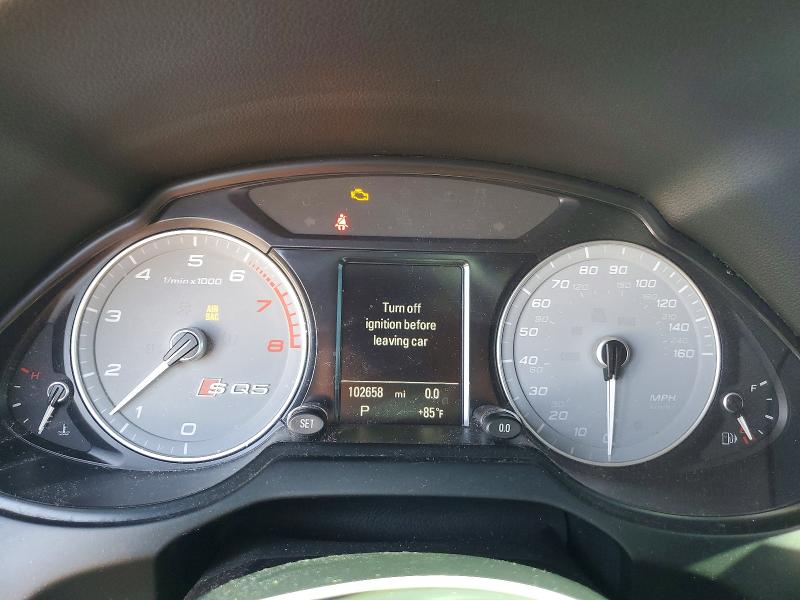 2014 Audi Sq5 VIN WA1CGAFP9EA129613 COPART salvage auction — SIDE, Fl - Cert Of Title Slvg Rebuildable, sold $3,050 on 2026-07-08 (photo 9)