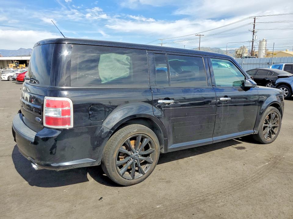 2018 Ford Flex VIN 2FMGK5C84JBA13014 COPART salvage auction — REAR END, Salvage Title, sold $950 on 2026-07-20 (photo 3)