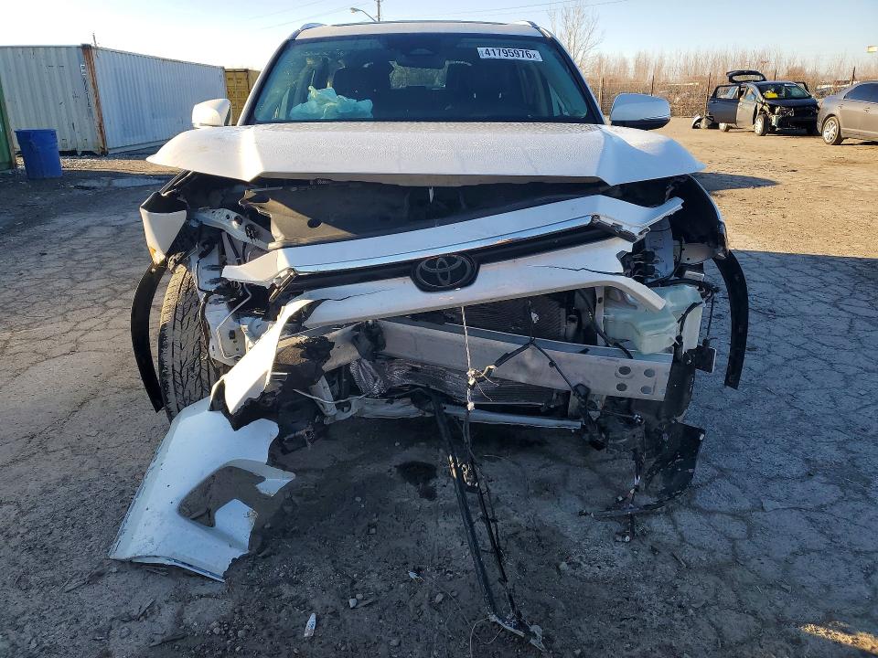 2024 Toyota VIN 5TDAAAB54RS019211 COPART salvage auction — FRONT END, In - Cert Of Title-Salvage Title, sold $16,100 on 2026-07-17 (photo 5)