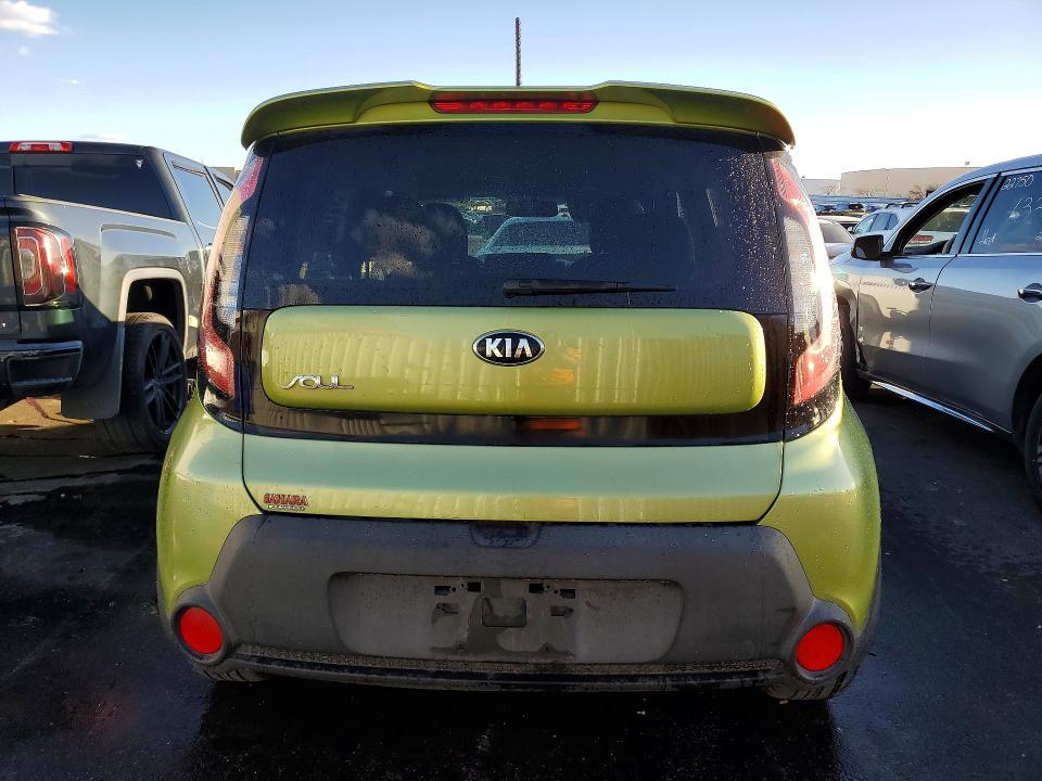 2015 Kia Soul VIN KNDJP3A50F7784143 COPART salvage auction — MINOR DENT/SCRATCHES, Nv - Certificate Of Title, sold $1,900 on 2026-07-07 (photo 6)