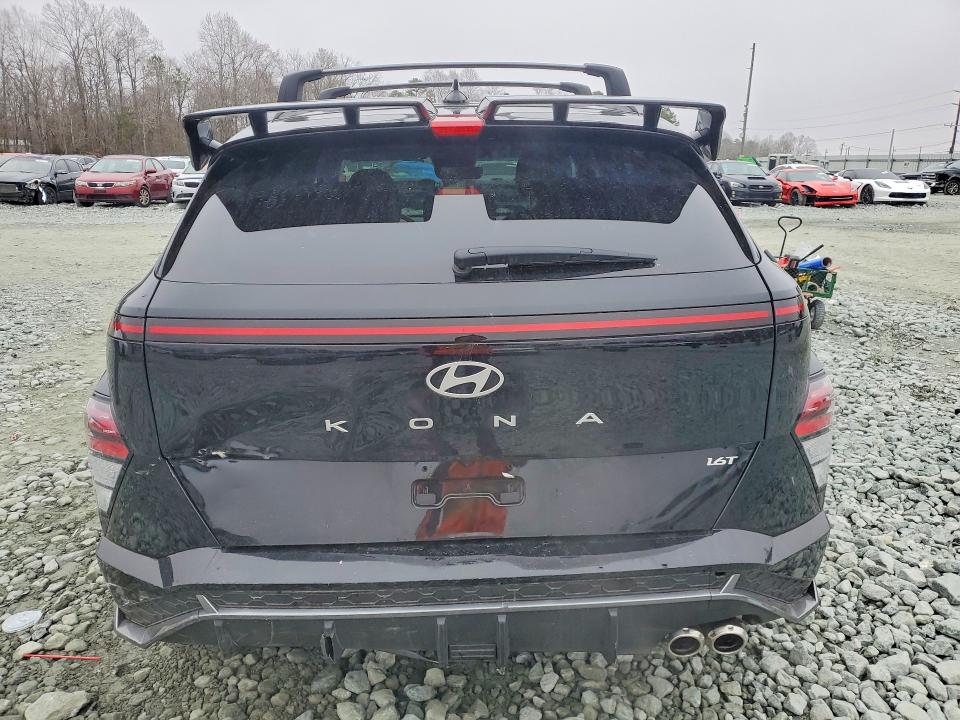 2025 Hyundai Kona VIN KM8HB3A32SU235501 COPART salvage auction — SIDE, Nc - Salvage Certificate Of Title, sold $9,100 on 2026-07-15 (photo 6)