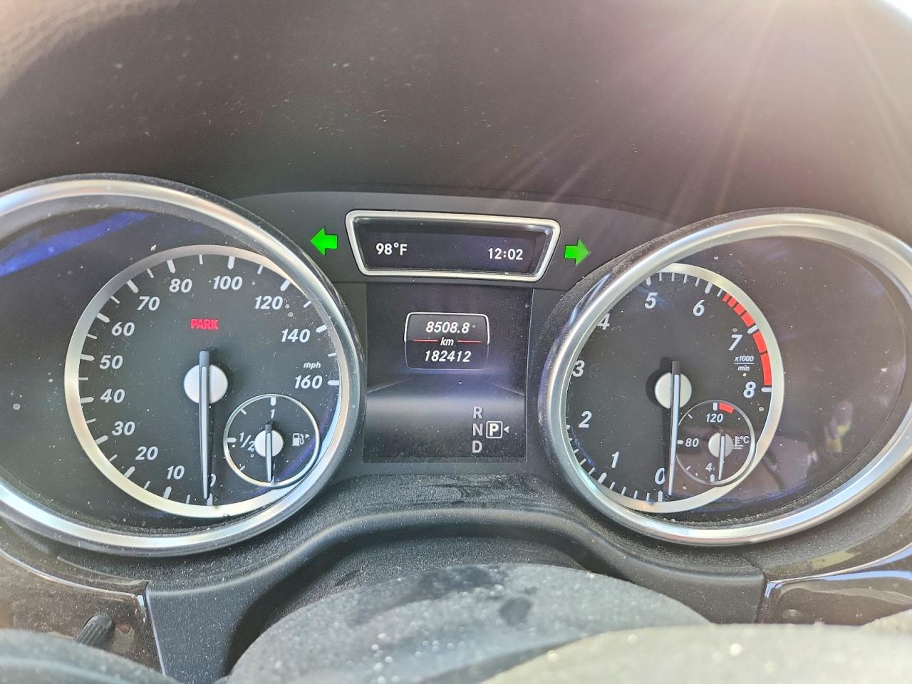 2015 Mercedes-Benz ML-Class VIN 4JGDA5HB3FA499943 COPART salvage auction — Side, AL - CERTIFICATE OF TITLE, sold $3,200 on 2026-07-02 (photo 9)