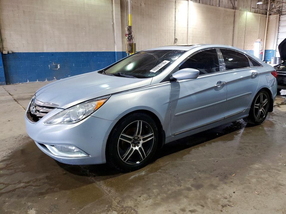 2012 Hyundai Sonata VIN 5NPEC4AB0CH412463 COPART salvage auction — FRONT END, Mi - Certificate Of Title, sold $1,250 on 2026-07-02 (photo 1)