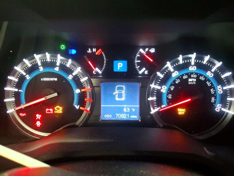 2018 Toyota 4runner VIN JTEBU5JR4J5557484 COPART salvage auction — FRONT END, Mn - Cert Of Title-Salvage, sold $4,700 on 2026-07-21 (photo 9)