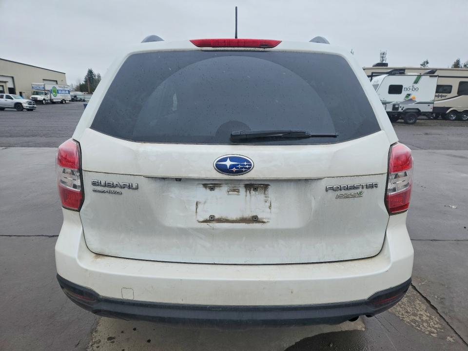 2015 Subaru Forester VIN JF2SJADC7FH411259 COPART salvage auction — SIDE, Or - Salvage Title Certificate, sold $1,000 on 2026-07-06 (photo 6)