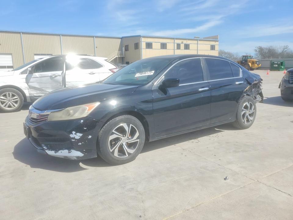 2016 Honda Accord VIN 1HGCR2F33GA022015 COPART salvage auction — REAR END, Tx - Salvage Vehicle Title, sold $3,350 on 2026-07-09 (photo 1)