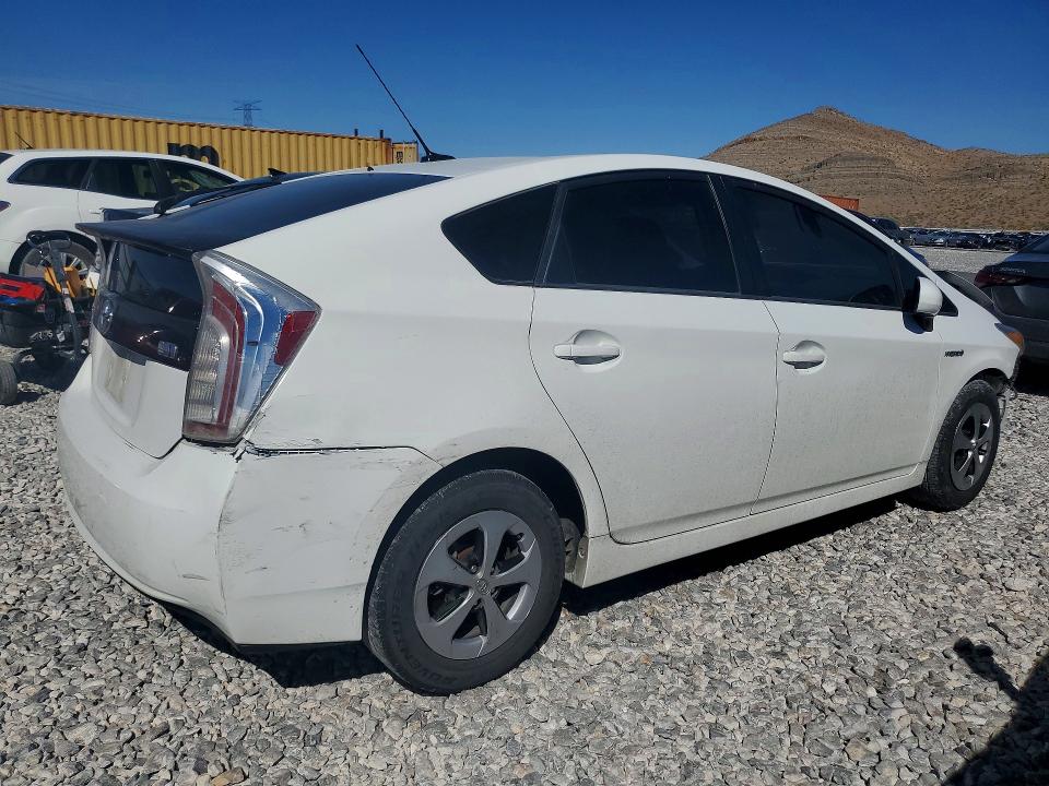 2014 Toyota Prius VIN JTDKN3DU8E0384268 COPART salvage auction — FRONT END, Nv - Salvage Title, sold $1,250 on 2026-07-08 (photo 3)