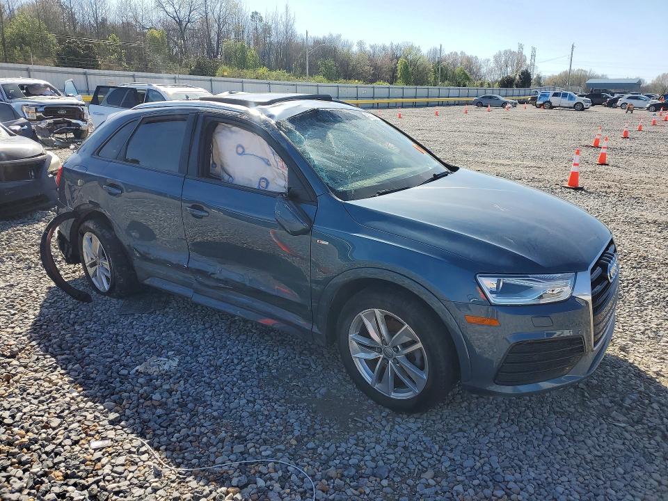 2018 Audi Q3 VIN WA1BCCFS9JR008390 COPART salvage auction — SIDE, Tn - Salvage Certificate, sold $400 on 2026-07-14 (photo 4)