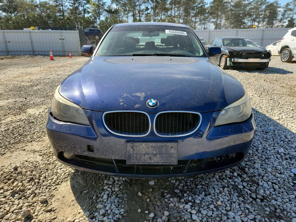 2004 BMW 5er VIN WBANA53594B854676 COPART salvage auction — MINOR DENT/SCRATCHES, Ga - Bill Of Sale - Parts Only, sold $550 on 2026-07-02 (photo 5)