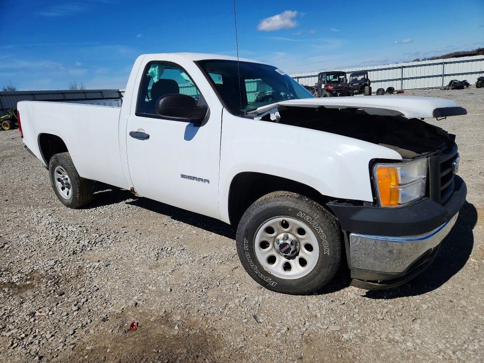 2013 Gmc SIERRA VIN 1GTN1TEX0DZ133739 COPART salvage auction — FRONT END, KY - CERT OF TITLE-SALVAGE, sold $950 on 2026-07-09 (photo 4)
