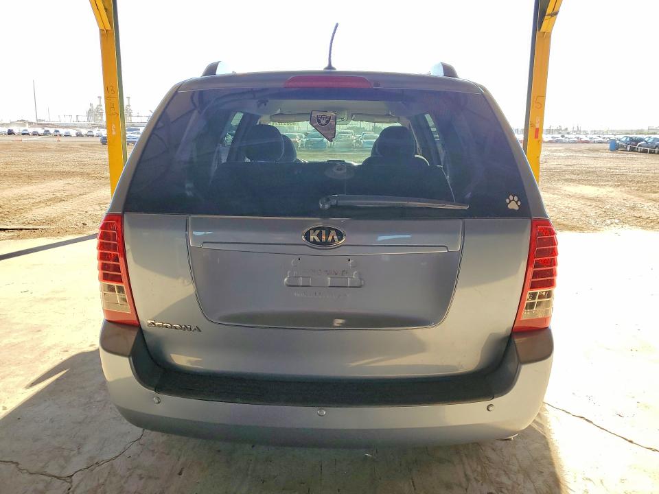 2014 Kia SEDONA VIN KNDMG4C79E6549021 COPART salvage auction — FRONT END, ID - SALVAGE CERTIFICATE OF TITLE, sold $1,050 on 2026-07-08 (photo 6)