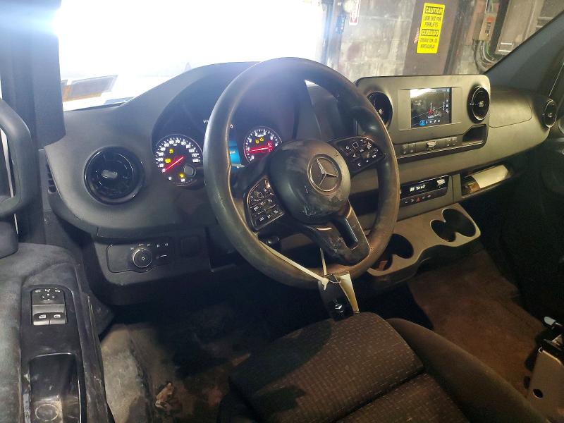 2019 Mercedes-benz Sprinter 2500 VIN WD3PF1ED5KT014812 COPART salvage auction — SIDE, Ny - Certificate Of Title (P), sold $6,300 on 2026-07-28 (photo 8)