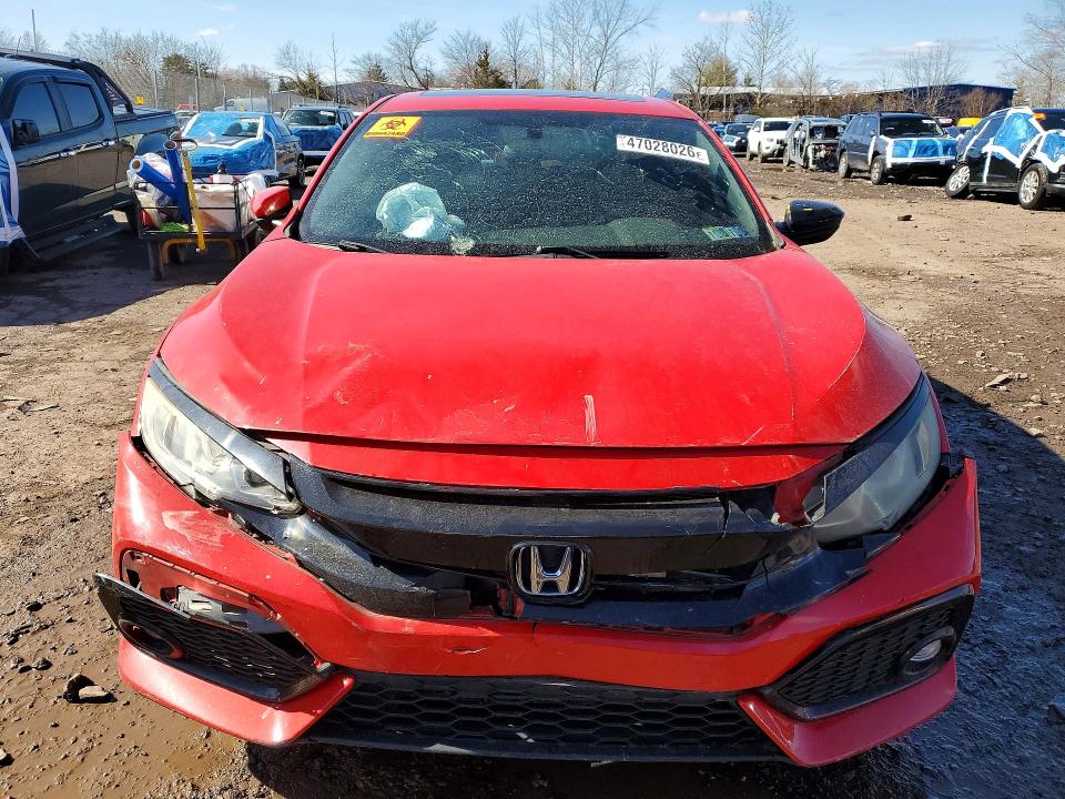 2018 Honda Civic VIN SHHFK7H58JU400158 COPART salvage auction — FRONT END, PA, sold $4,750 on 2026-07-20 (photo 5)