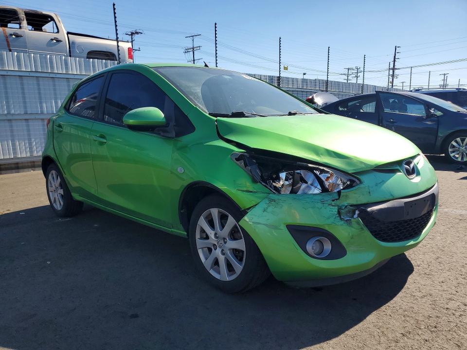 2012 Mazda 2 VIN JM1DE1LZ5C0139239 COPART salvage auction — FRONT END, Id - Salvage Certificate Of Title, sold $900 on 2026-07-06 (photo 4)