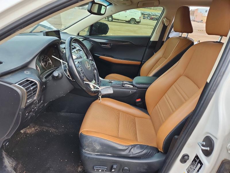 2019 Lexus Nx VIN JTJYARBZ5K2157107 COPART salvage auction — FRONT END, Tx - Salvage Vehicle Title, sold $6,500 on 2026-07-08 (photo 7)