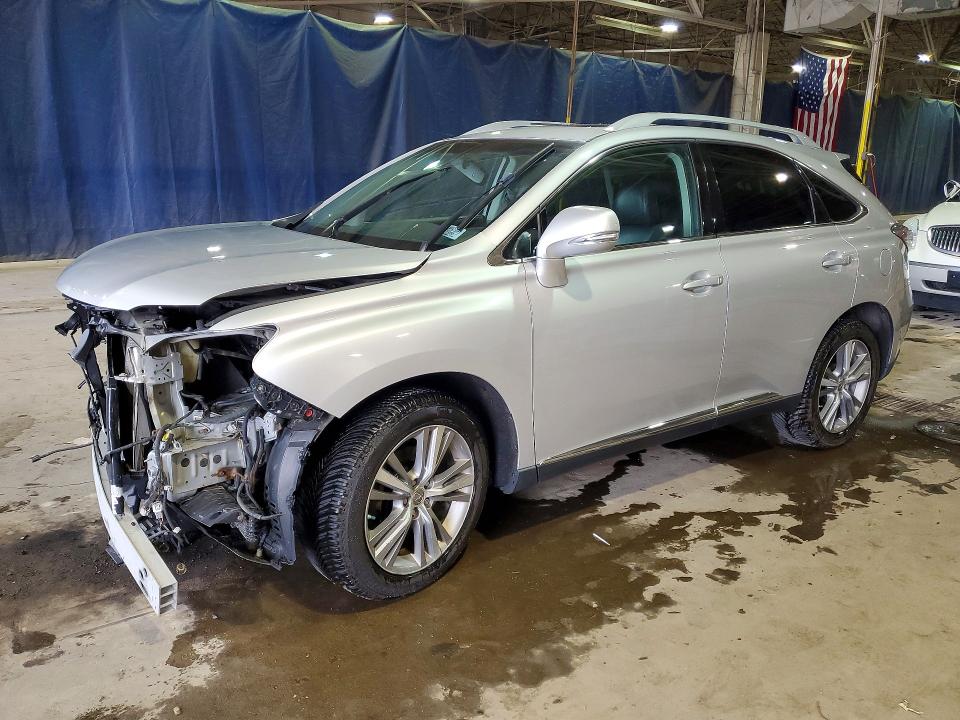 2015 Lexus Rx VIN 2T2BK1BA1FC274123 COPART salvage auction — FRONT END, MI - CERTIFICATE OF TITLE, sold $2,400 on 2026-07-10 (photo 1)