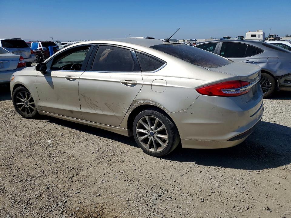2017 Ford Fusion VIN 3FA6P0HDXHR293565 COPART salvage auction — FRONT END, Ca - Dis/Dlr/Exp App For Dup Clean, sold $625 on 2026-07-02 (photo 2)