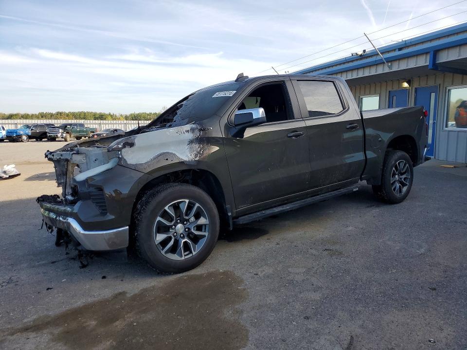 2023 Chevrolet Silverado VIN 3GCPACE80PG360080 COPART salvage auction — BURN, Tn - Non-Repairable Certificate, sold $4,800 on 2026-07-09 (photo 1)