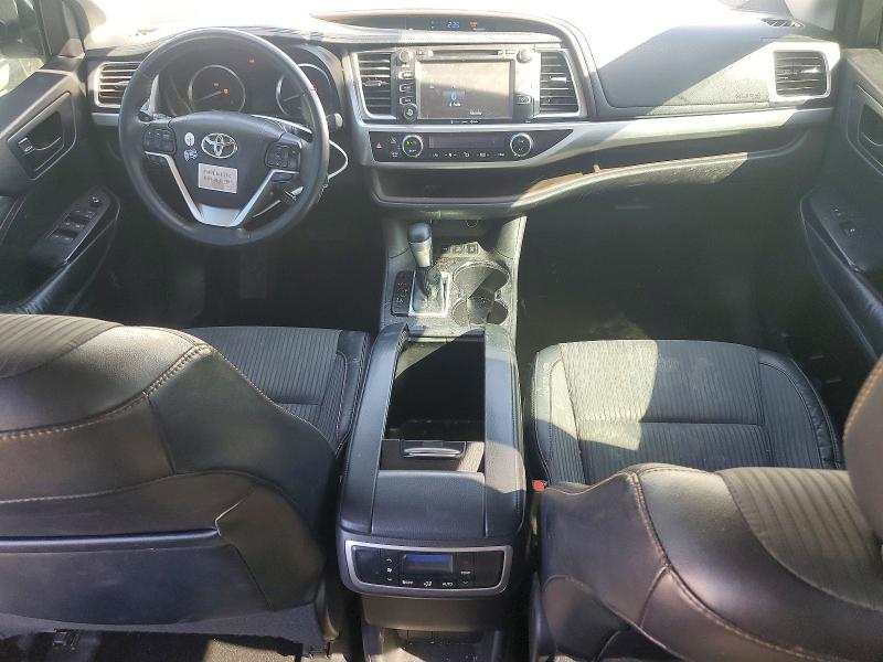2016 Toyota Highlander VIN 5TDBKRFH5GS293485 COPART salvage auction — FRONT END, NV - SALVAGE TITLE, sold $4,550 on 2026-07-08 (photo 8)