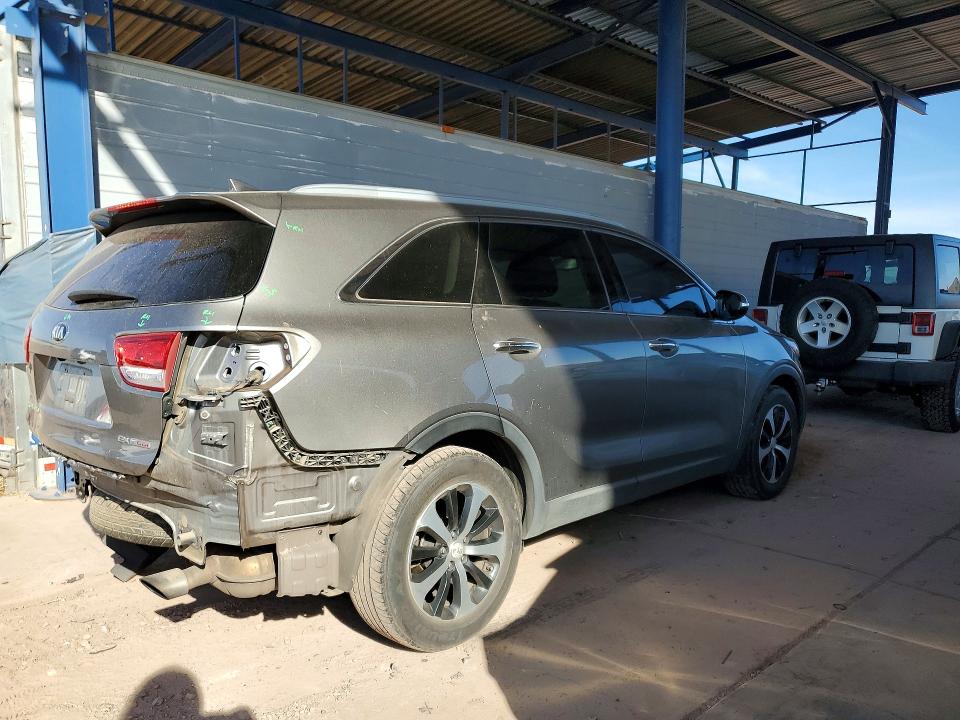 2016 Kia Sorento VIN 5XYPH4A10GG056997 COPART salvage auction — REAR END, Salvage Title, sold $2,200 on 2026-07-23 (photo 3)