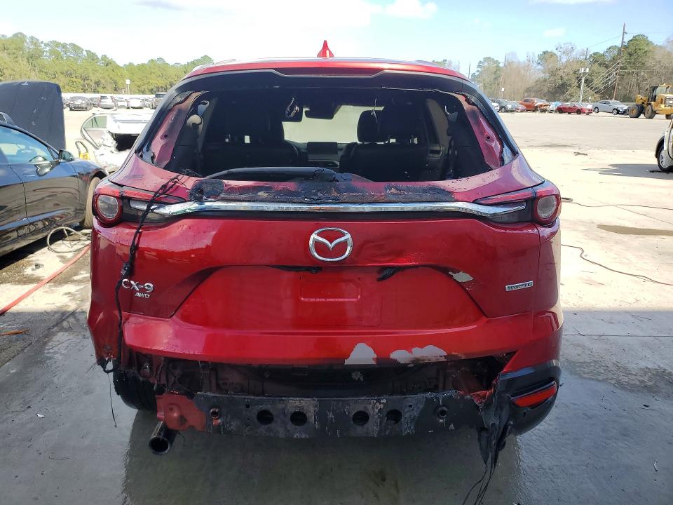 2021 Mazda Cx-9 VIN JM3TCBDY6M0532088 COPART salvage auction — BURN, GA - CERT OF TITLE-SALVAGE, sold $6,200 on 2026-07-30 (photo 6)