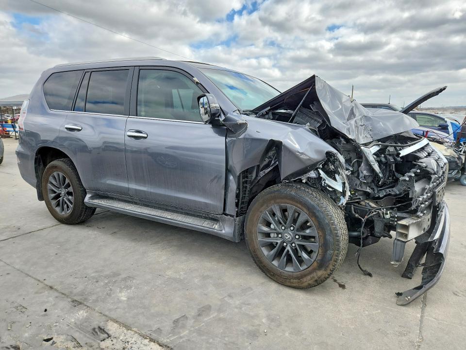 2023 Lexus Gx VIN JTJAM7BX2P5382182 COPART salvage auction — Front End, TX - SALVAGE VEHICLE TITLE, sold $17,700 on 2026-05-07 (photo 4)