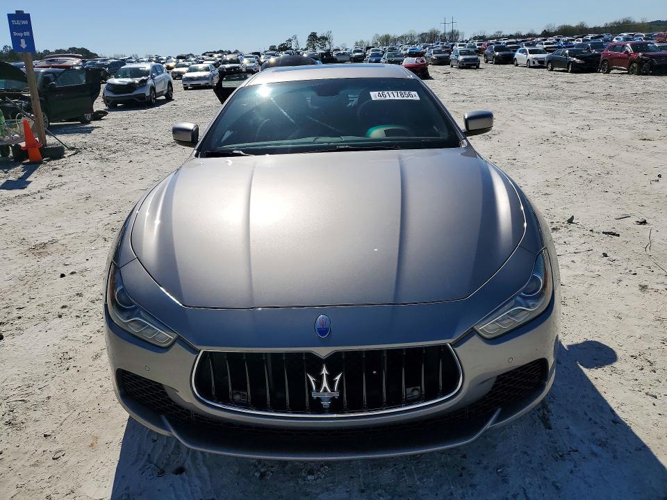 2016 Maserati VIN ZAM57RTA6G1171524 COPART salvage auction — UNDERCARRIAGE, Ga - Cert Of Title-Salvage, sold $4,450 on 2026-07-08 (photo 5)